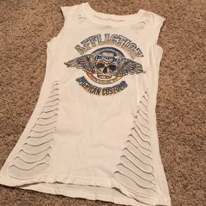 Affliction Sleeveless Shirt